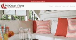 Desktop Screenshot of milloutletvillage.com